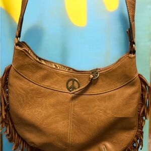 Vintage Axcess by Liz Claiborne Company large boho hippie Purse